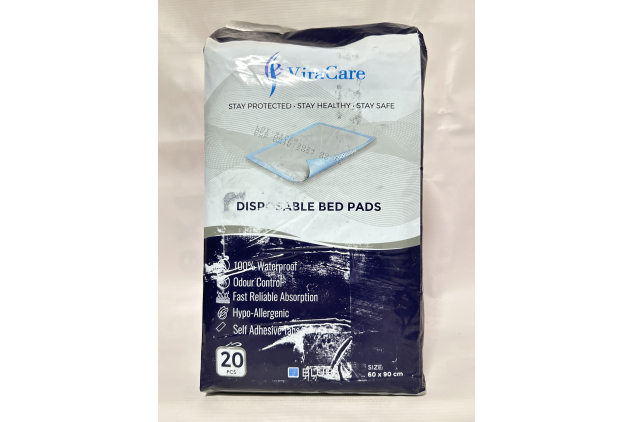 Incontinence Bed Pads 60x90cm – 20 Pack | Disposable Bed Mats for Adults, Kids & Maternity | COSMETIC DAMAGE TO OUTER PACKAGING