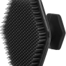 Silicone Face & Body Scrubber – Black | Manual Cleansing & Exfoliating Brush for Women