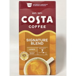 Costa Coffee Signature Blend Lungo Pods – 100 Aluminium Capsules (10 x 10 Packs) | Medium Roast | Nespresso Compatible