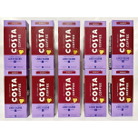 Costa Coffee Ristretto Pods – 100 Aluminium Capsules (10 x 10 Packs) | Intensity 11 | Nespresso Compatible | Medium Roast