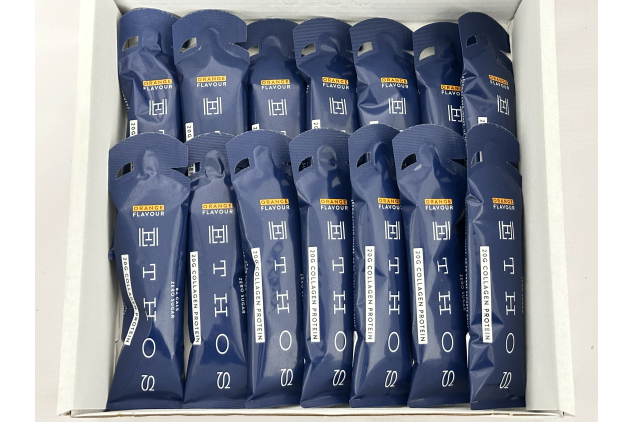 Liquid Collagen Protein Gels – Orange Flavour – 14 × 63ml – 20g Bovine Protein | Dairy & Gluten Free