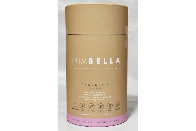 TrimBella Chocolate Meal Replacement Shake 6 x 660g | 72 Servings | High Protein & Vegan