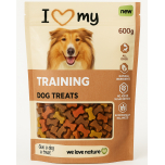 I Love My Training Dog Treats 600g – Tasty, Bite-Sized Rewards – Ideal for Puppies & Adult Dogs – Resealable Pack