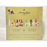 Anthon Berg Chocolate Liqueurs & Cocktails – 24 Bottles – 374g Gift Box