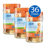 Hi Life Special Care Daily Dental Chews for Dogs – 36 Chews – Oral Health – Tartar & Breath Care