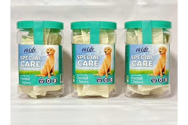 Hi Life Dental Chews for Dogs – 36 Spearmint Chews | Oral Health Support
