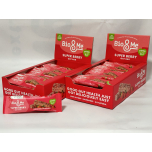 Bio & Me Super Berry Oat Bars – 36 × 38g – High Fibre Vegan Snack – Gut-Loving Recipe with Plant-Based Ingredients