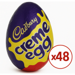 Cadbury Creme Egg Milk Chocolate Fondant Eggs 48 x 40g