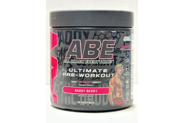 Applied Nutrition ABE Pre-Workout Baddy Berry – 375g – 30 Servings Energy Boost
