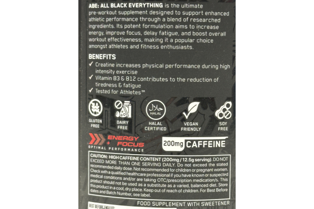 Applied Nutrition ABE Pre-Workout Energy Flavour – 375g – 30 Servings