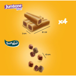 Pedigree Mega Box Dog Treats – 740g Multipack | 3 x 140g Tasty Minis + 8 Jumbone Mini Sticks | Chicken, Duck & Beef Flavours