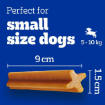 Pedigree DentaStix, Functional Snacks, Daily Dental Chews for Small Dogs (5 -10 kg), Megapack of 16 x 7 (112 Sticks)
