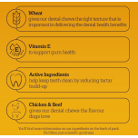 Pedigree DentaStix, Functional Snacks, Daily Dental Chews for Small Dogs (5 -10 kg), Megapack of 16 x 7 (112 Sticks)