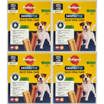 Pedigree DentaStix, Functional Snacks, Daily Dental Chews for Small Dogs (5 -10 kg), Megapack of 16 x 7 (112 Sticks)