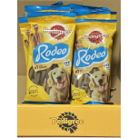 Pedigree Rodeo Chicken Dog Treats 84 Sticks (12 x 7 Multipack) with Omega 3 & Vitamins