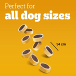 Pedigree Tasty Minis Cheesy Dog Training Treats with Cheese & Beef 8 x 140g