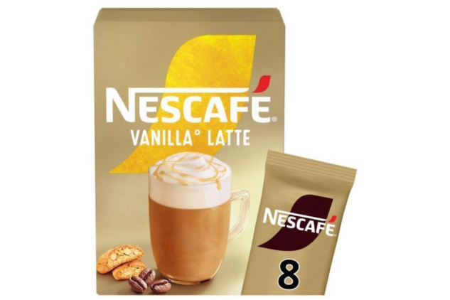 Nescafe Vanilla Latte Instant Coffee Sachets – 48 Servings (6 × 8 Packs)