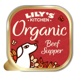 Lily’s Kitchen Organic Beef Adult Wet Dog Food 11 x 150g Trays
