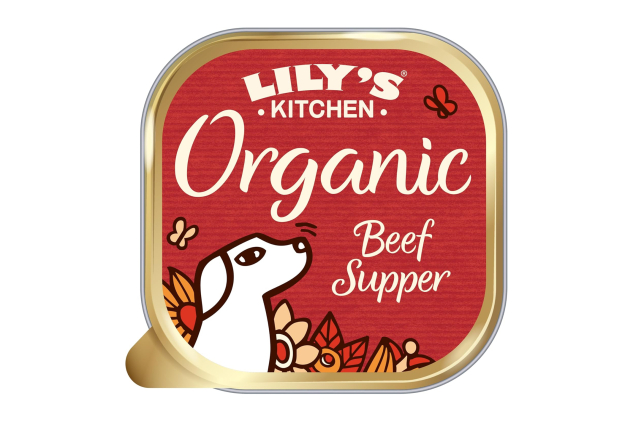 Lily’s Kitchen Organic Beef Adult Wet Dog Food 11 x 150g Trays