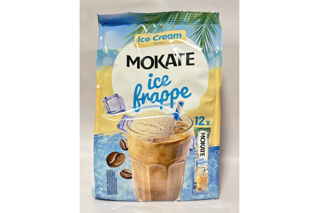 Mokate Ice Frappe Instant Coffee Sachets – Ice Cream Flavour – 120 Sachets (10 x 12) BULK BUY