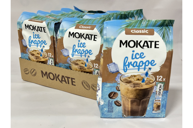 Mokate Classic Ice Frappe Coffee 120 Sachets – Instant Iced Drink (10 x 12 Packs)
