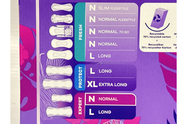 Always Expert Daily Extra Protect Pantyliners – 48 Normal Liners – Light Scent & Odour Lock