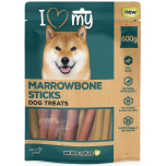 I Love My Pets Marrowbone Dog Treats 600g – Mixed Meaty Sticks – Bumper Pack
