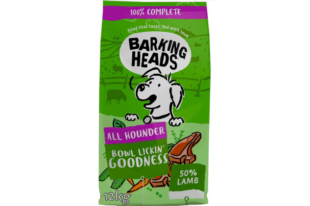 Barking Heads Bowl Lickin’ Goodness Lamb 8kg – Dry Dog Food for Adult Dogs – Natural Recipe for Everyday Vitality – Vet Approved