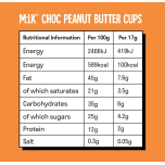 Love Raw Vegan Milk Chocolate Flavour Peanut Butter Cups – 18 x 34g | Plant-Based, Gluten-Free
