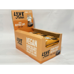 Love Raw Vegan Milk Chocolate Flavour Peanut Butter Cups – 18 x 34g | Plant-Based, Gluten-Free