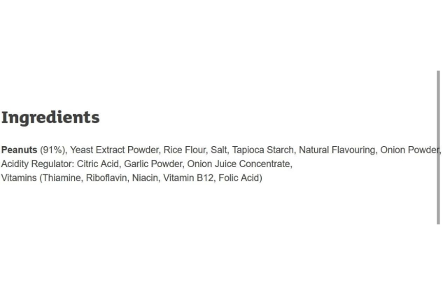 Marmite Oven Baked Peanuts 6×190 g – Sharing Snack, Vegan, No Added Sugar