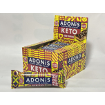 Adonis Peanut Butter & Cocoa Keto Bars – 32×45 g | Vegan • Low‑Sugar • High‑Protein