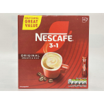 NESCAFE 3 in 1 Original Instant Coffee Sachets – 7 Packs of 12 (84 Servings)