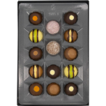 Luxury Alcoholic Chocolate Truffles – 14-Piece Gift Box | Assorted Liqueur Flavours 155g | RRP£17.95