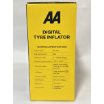AA 12V Digital Tyre Inflator AA5502 – Portable Air Compressor for Car, Bike & Inflatables – Compact, Easy to Use