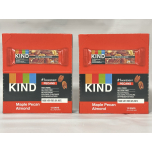 KIND Maple Pecan Almond Bars – 24 × 40g – Gluten-Free, High Fibre Snack – No Artificial Colours or Preservatives