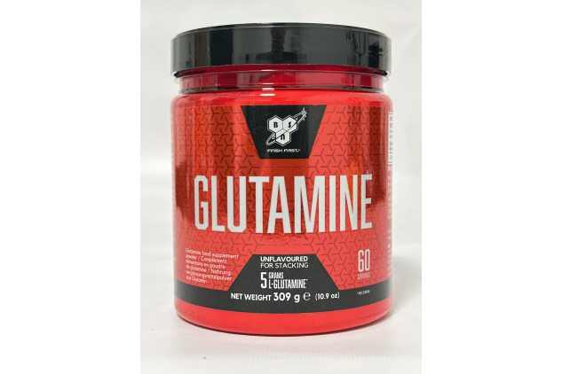 BSN DNA Glutamine Powder – 309g (60 Servings) – Unflavoured L-Glutamine Supplement – Pre/Post Workout Recovery