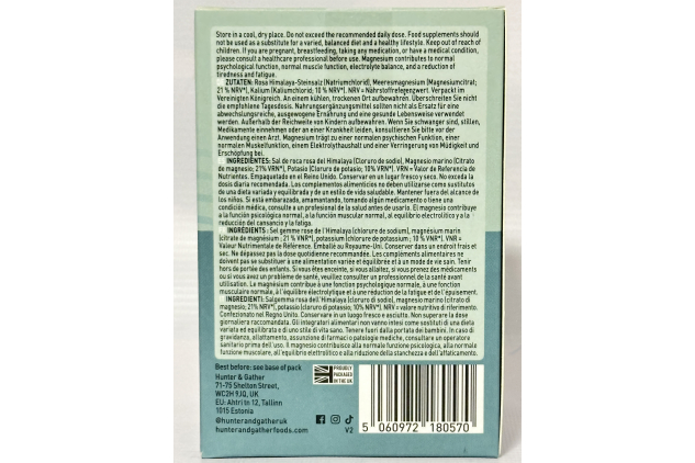 Hunter & Gather Restore Daily Electrolytes Unflavoured – 30 x 3.8g Sachets | No Sugar | Keto Friendly