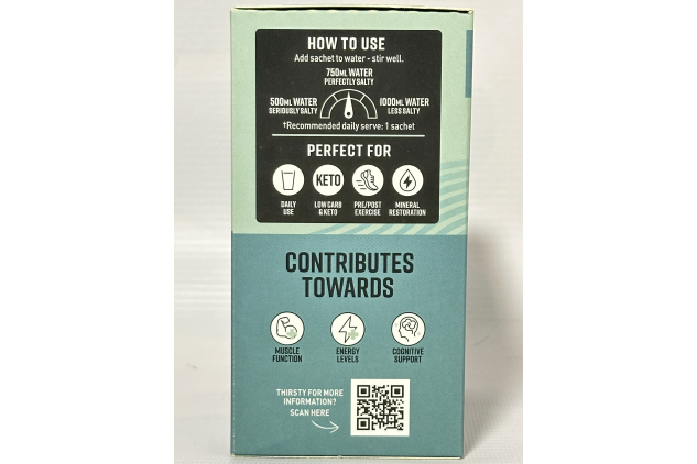 Hunter & Gather Restore Daily Electrolytes Unflavoured – 30 x 3.8g Sachets | No Sugar | Keto Friendly