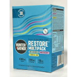 Hunter & Gather Restore Electrolytes Variety Pack – 30 Sachets | No Sugar or Sweeteners | 100% Natural Hydration | Keto Friendly