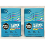 Hunter & Gather Electrolyte Sachets – 60 Pack Variety | 3 Flavours | No Sugar or Sweeteners | Keto & Fasting Friendly | High Sodium, Potassium, Magnesium