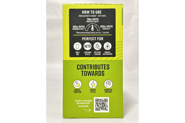 Hunter & Gather Restore Electrolytes – Lemon & Lime | 30 x 5.6g Sachets | No Added Sugar | Keto | Natural Hydration