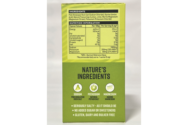 Hunter & Gather Electrolyte Sachets – 60 x 5.6g | Lemon & Lime | Sugar-Free | Keto Friendly | No Sweeteners | Pink Salt + Magnesium + Potassium | Natural Hydration