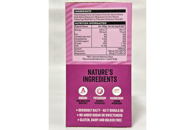 Hunter & Gather Restore Electrolytes – Mixed Berry | 30 x 5.8g Sachets | No Sugar | Keto | Natural Hydration
