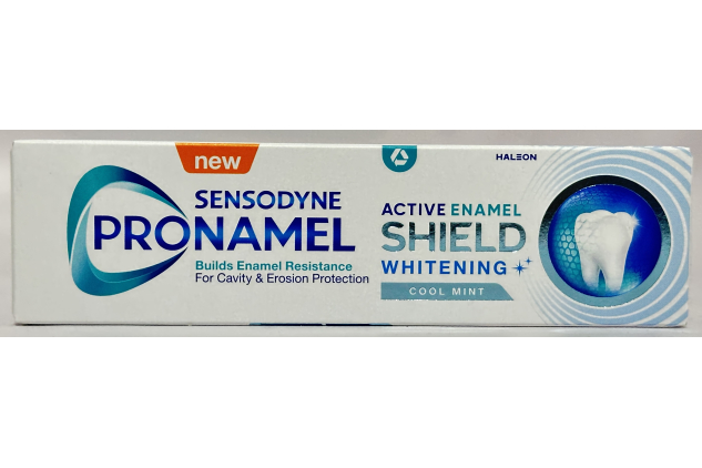 Sensodyne Pronamel Active Enamel Shield Whitening Toothpaste – COOL MINT – 4 × 75ml