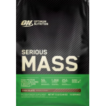 Optimum Nutrition Serious Mass Gainer 5.45kg – Chocolate | High-Calorie Protein Powder | 50g Protein + Creatine, Glutamine & 25 Vitamins | 16 Servings