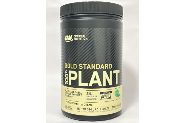 Optimum Nutrition Gold Standard Plant Protein 684g – Vanilla | Vegan | 21 Servings | 24g Protein | No Dairy or Gluten | Pea & Rice Protein | Post Workout Shake