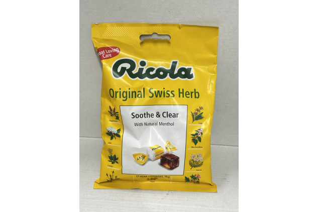Ricola Soothe & Clear Original Herb 75g