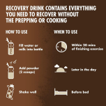 HIGH5 Recovery Drink – Plant-Based Pea Protein – Chocolate – 1.6kg Tub – Vegan Post-Workout | 32 Servings