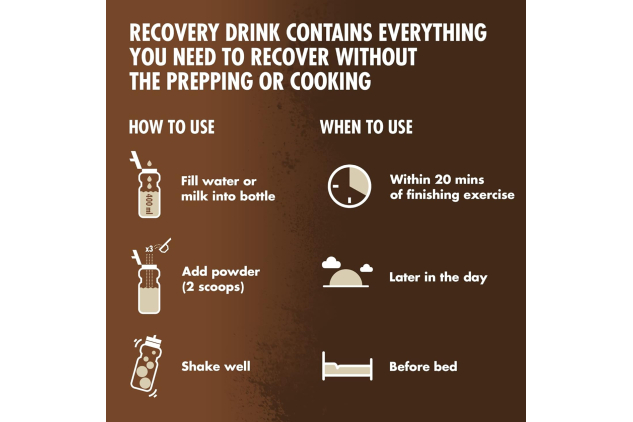 HIGH5 Recovery Drink – Plant-Based Pea Protein – Chocolate – 1.6kg Tub – Vegan Post-Workout | 32 Servings